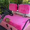 Lux Plush Fitted Seat Cover Sets TWO INDIVIDUAL BACK SEAT CUSHIONS